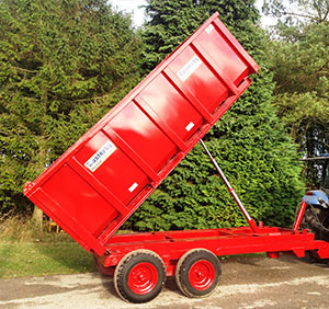 ET Agricultural Spares Trailer after Refurbishment